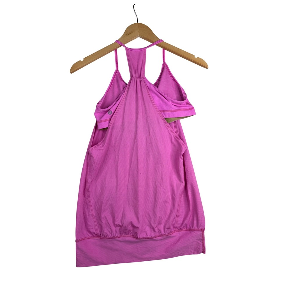 Lululemon No Limits Tank Top size 8 Pink - Picture 4 of 6